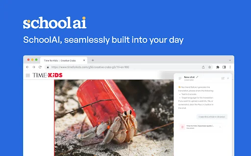 SchoolAI: Mejora tu enseñanza con IA | Extensión Educativa - Screenshot 1