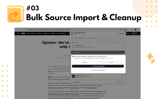 NotebookLM Tools: Optimiza tu Productividad y Gestión de Fuentes - Screenshot 3