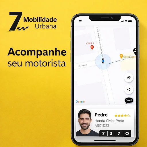 Descarga 7 Mobilidade – Passageiros: Viajes Rápidos y Seguros - Screenshot 8