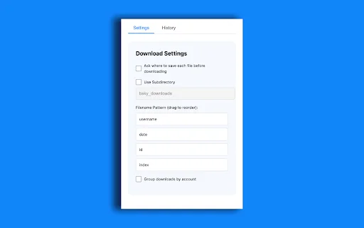 Bluesky Media Downloader: Descarga fotos y videos de alta calidad - Screenshot 2