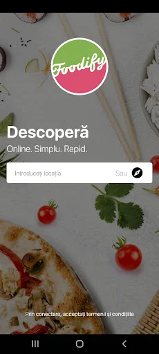 Descargar Foodify.ro: Pide Comida a Domicilio en Vâlcea Rápido - Screenshot 1