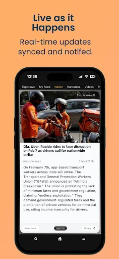 Descarga TheReader.AI: Noticias Cortas y Personalizadas Gratis - Screenshot 3