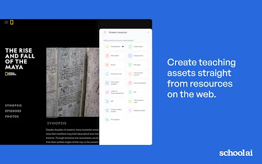 SchoolAI: Mejora tu enseñanza con IA | Extensión Educativa - Screenshot 2