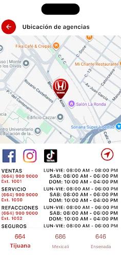 Descarga Honda Optima: Gestión integral para clientes Honda - Screenshot 4
