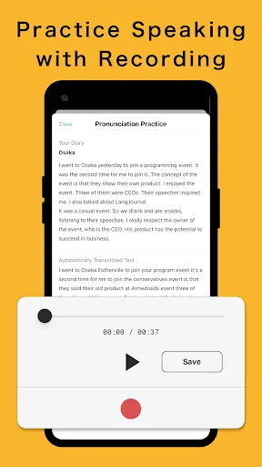 LangJournal: Aprende Idiomas con IA – Corrección en Tiempo Real - Screenshot 8