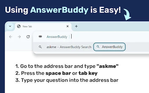 Descarga AnswerBuddy: IA en tu Navegador – Búsquedas Inteligentes - Screenshot 1