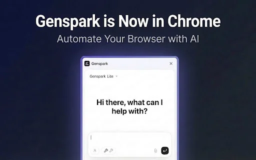 Genspark: Tu Asistente de IA Inteligente para Chrome – Descarga Gratis - Screenshot 1