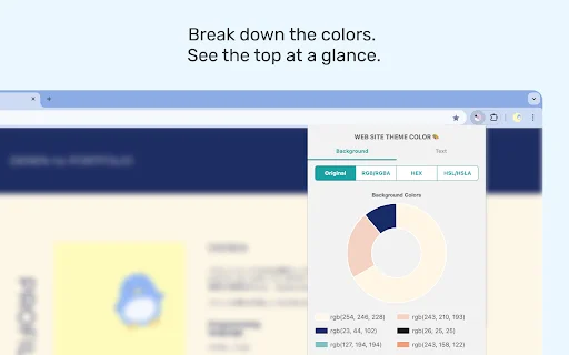 GET WEB SITE THEME COLOR – Extrae colores web al instante - Screenshot 2