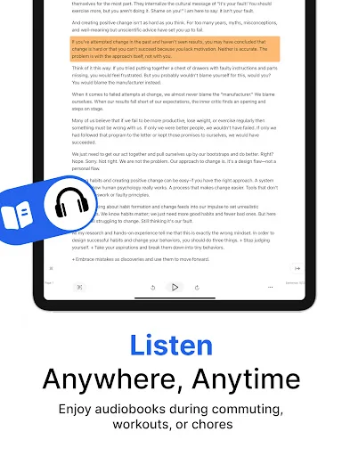 Descarga AudioBooks Unlimited to Kindle – Convierte Libros a Audio - Screenshot 11