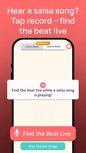 Descarga Dancetime: Encuentra el ritmo de salsa en canciones reales - Screenshot 6