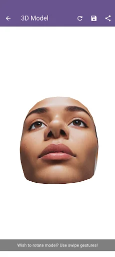 Descarga 3D Face Model Maker – Crea Mallas 3D de tu Rostro - Screenshot 2