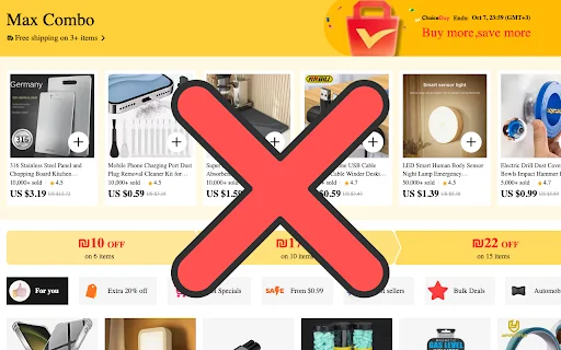 Skip AliExpress Bundle Deals: Compra solo lo que necesitas - Screenshot 2