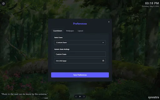 Exam Countdown: Cuenta Regresiva para Exámenes – Descarga Gratis - Screenshot 3