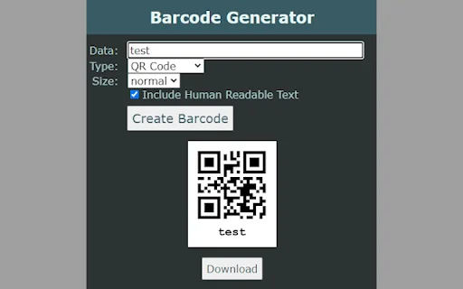 Generador de Códigos de Barras – Crea Códigos QR Gratis - Screenshot 2