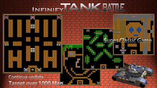Descarga Infinity Tank Battle – 8 bit: 610 Mapas de Acción Retro - Screenshot 5