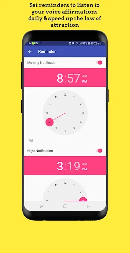 Creation – Voice Affirmations: Graba y escucha tus afirmaciones - Screenshot 8