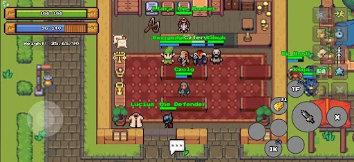 Descarga Definya: 2D MMORPG Online – RPG Pixel Multijugador - Screenshot 9