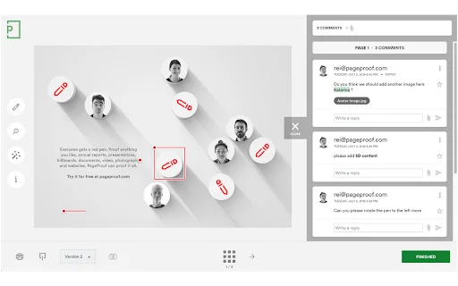 PageProof: Optimiza la Revisión y Aprobación de tus Proyectos - Screenshot 1