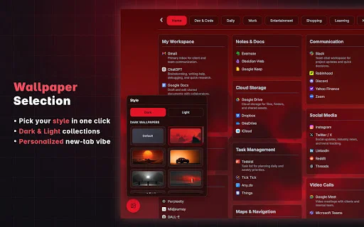 LumiList: Gestor de Marcadores Visual para Chrome – Descarga Gratis - Screenshot 2