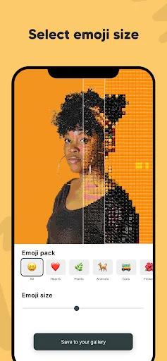 Emoji Photo Mosaic: Crea Arte con Emojis – Descarga Gratis - Screenshot 3