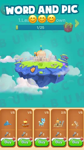 Descarga Word Block Quiz: El mejor juego de acertijos para tu mente - Screenshot 1