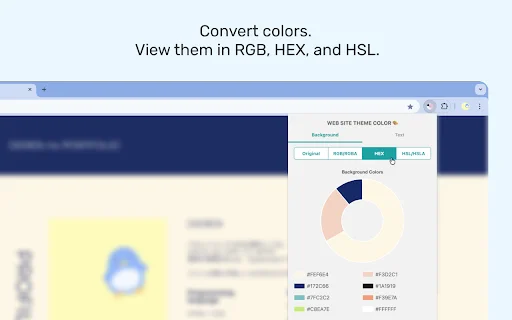 GET WEB SITE THEME COLOR – Extrae colores web al instante - Screenshot 4