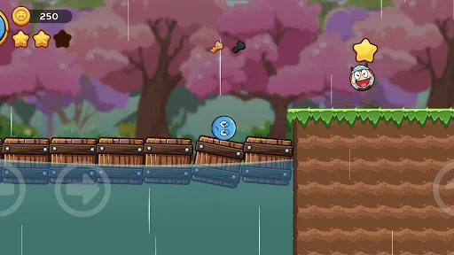 Ball Hero: Red Bounce & Roll – Descarga el juego de plataformas - Screenshot 1