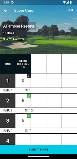 Descargar Online Golf App 6.2.6 – Software de Gestión Web - Screenshot 6