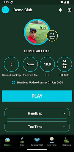 Descargar Online Golf App 6.2.6 – Software de Gestión Web - Screenshot 11