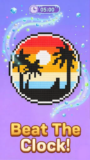 Descarga Gems Match: Art Jigsaw – Rompecabezas de Gemas Gratis - Screenshot 3