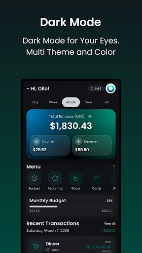 Descargar Ollo: Gestor de Gastos y Presupuestos – Controla tu Dinero - Screenshot 8