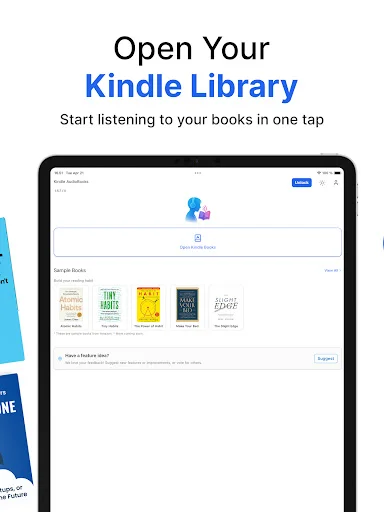 Descarga AudioBooks Unlimited to Kindle – Convierte Libros a Audio - Screenshot 10