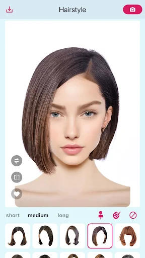 Hairstyle Try On: Cambia tu Look con IA – Descarga Gratis - Screenshot 2