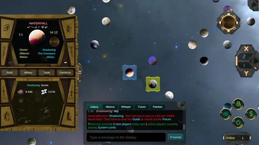 Descargar System Lords APK – Estrategia Galáctica Espacial - Screenshot 8