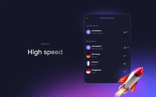 Pipster VPN: Navegación Segura, Rápida y Privada – Descarga Gratis - Screenshot 3