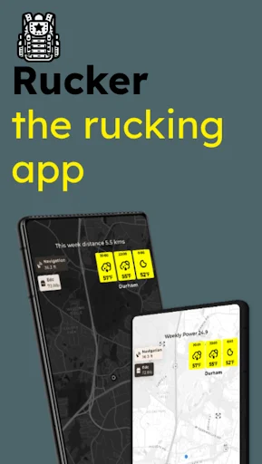 Rucker: El Mejor Rastreador para Rucking y Fitness con Peso - Screenshot 1