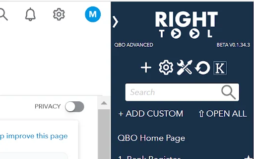 RightTool para QuickBooks Online: Mejora tu Productividad Contable - Screenshot 1
