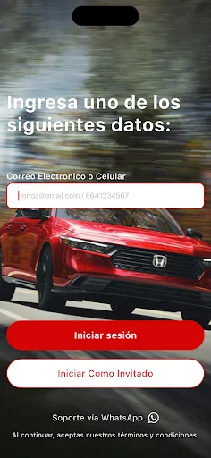 Descarga Honda Optima: Gestión integral para clientes Honda - Screenshot 1