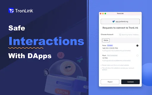 Descargar TronLink para Chrome: Tu Billetera TRON Segura y Rápida - Screenshot 2
