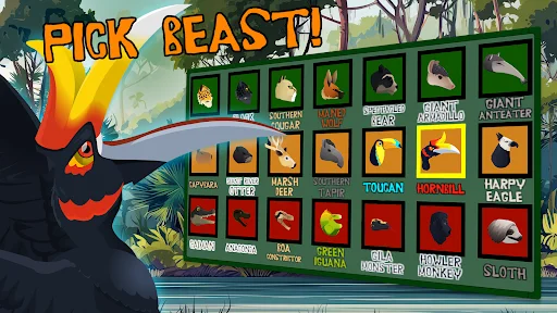 Descargar Tiger Fights Lion: Forest War – Juego de Acción Épico - Screenshot 2